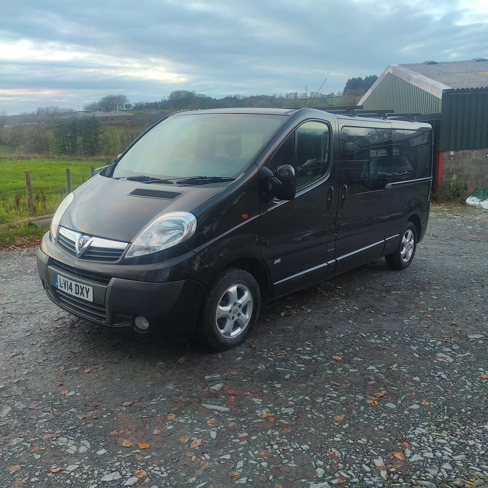 Vauxhall vivaro crew store van for sale