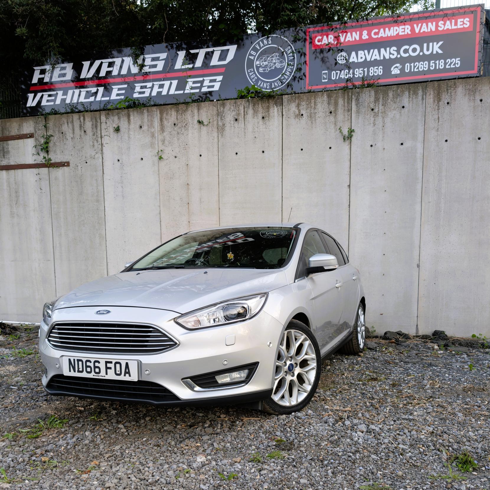 Ford Focus 1.0T EcoBoost Titanium X Hatchback 5dr Petrol Manual Euro 6 (s/s) (125 ps)
