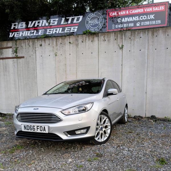 Ford Focus 1.0T EcoBoost Titanium X Hatchback 5dr Petrol Manual Euro 6 (s/s) (125 ps)