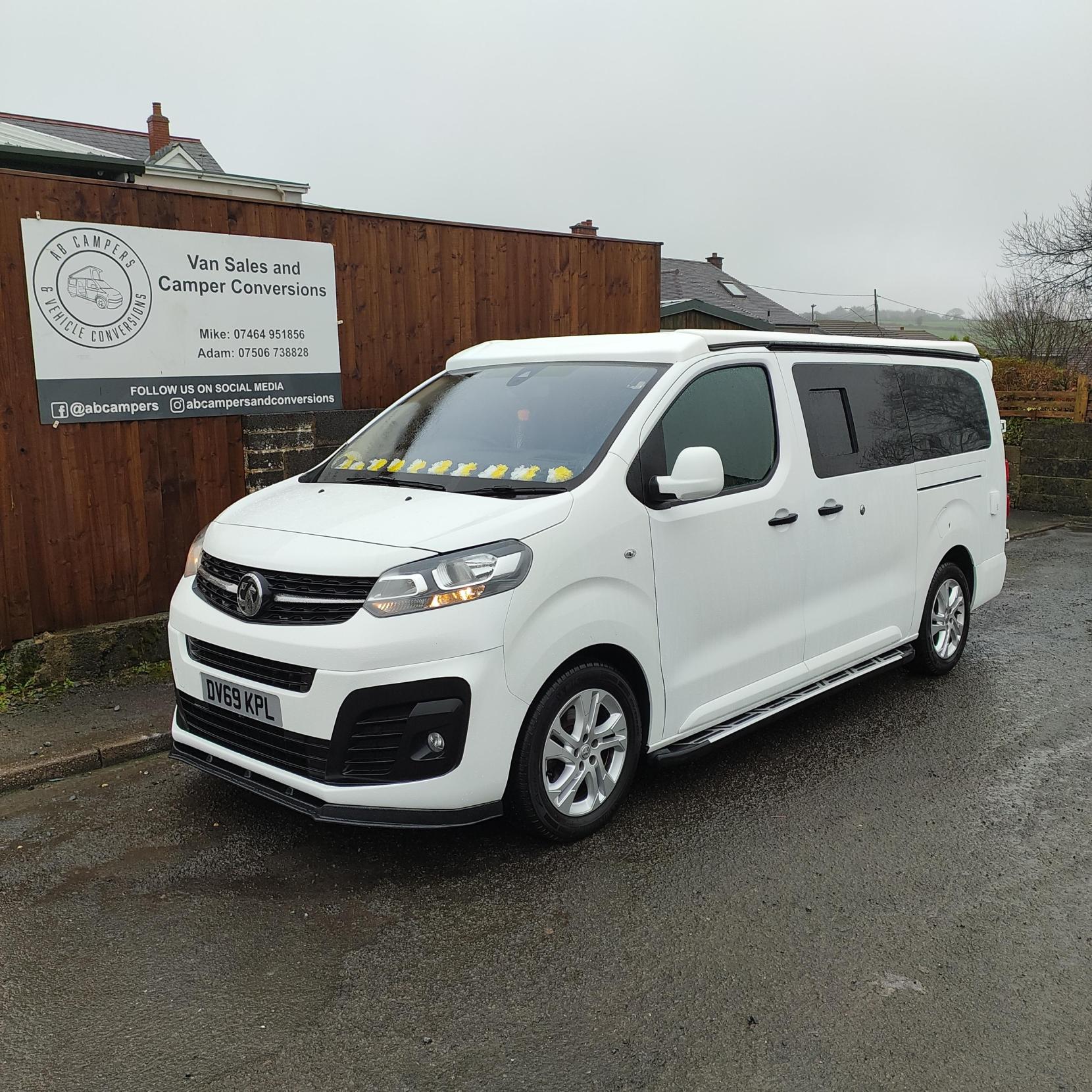 Vauxhall vivaro crew cab hot sale conversion