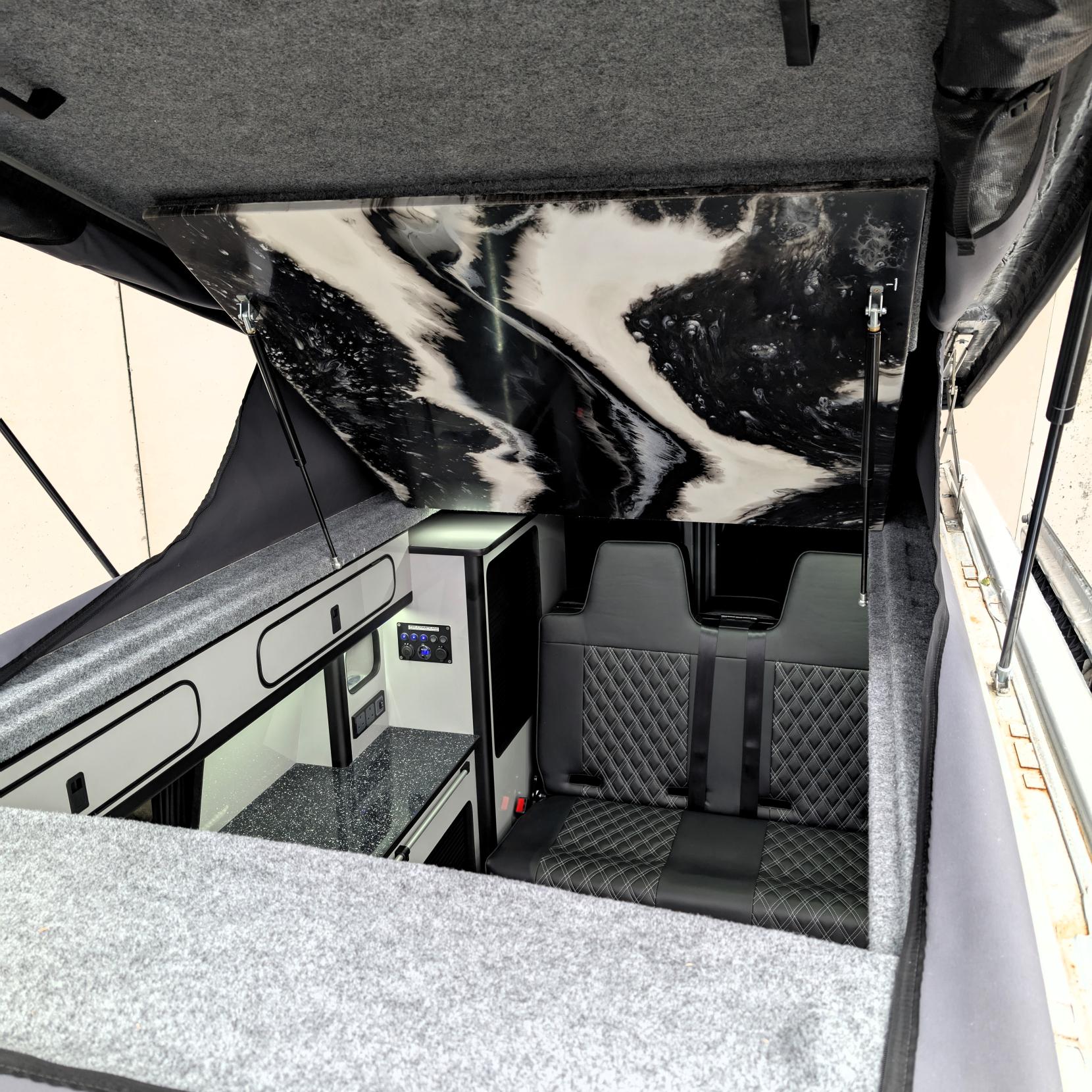 Vauxhall Vivaro 2014 VAUXHALL VIVARO CAMPER VAN POP TOP 4 BERTH DAY VAN 