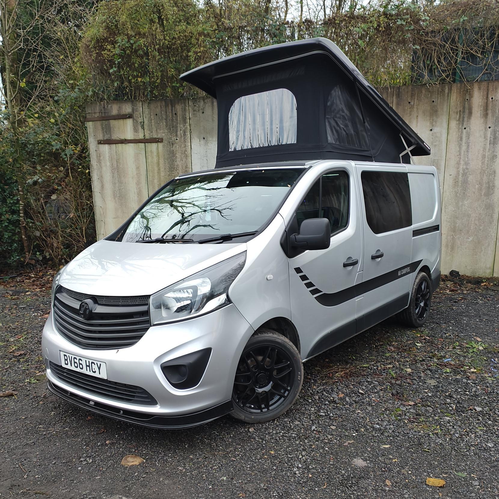 Vauxhall Vivaro CAMPER VAN 4 BERTH POP TOP 