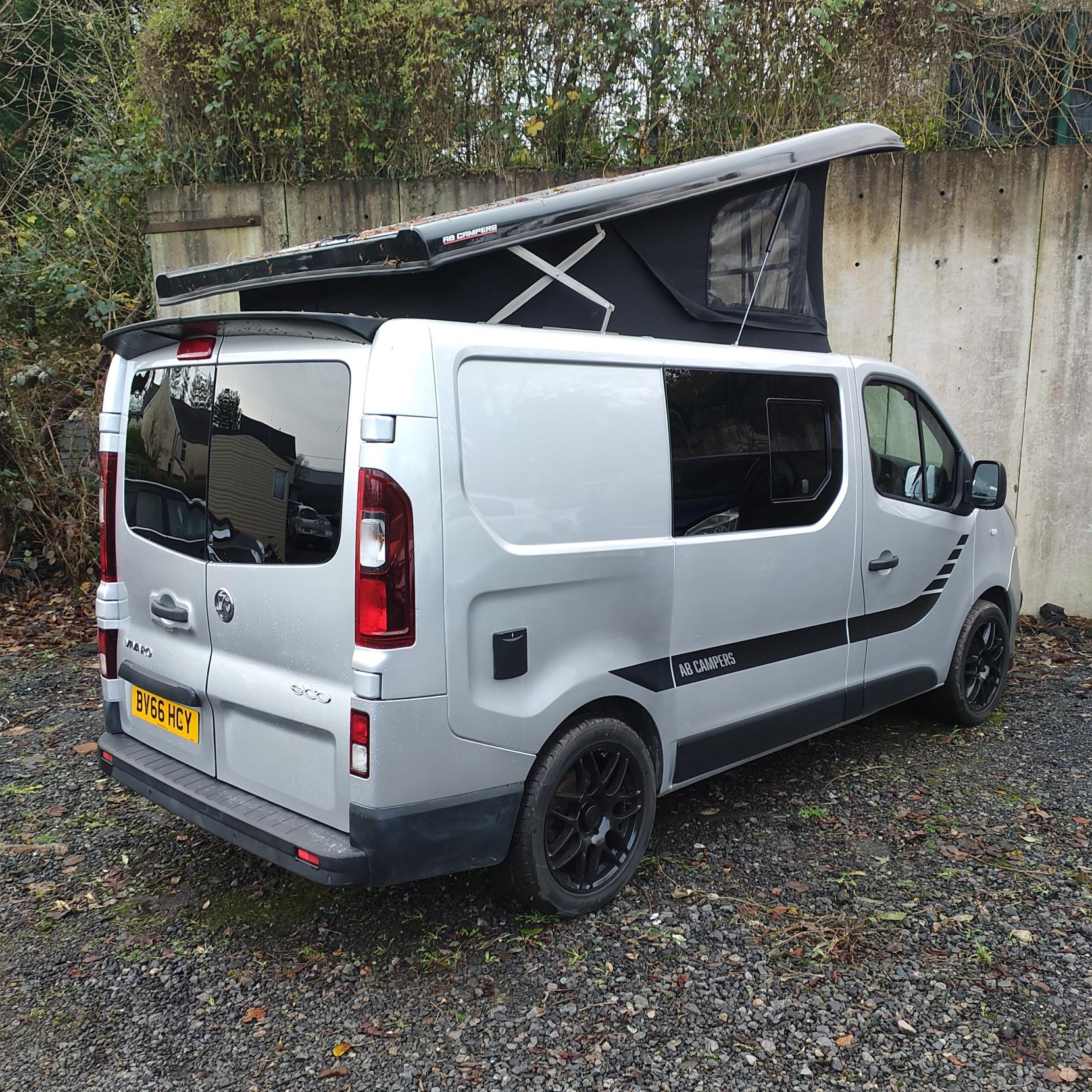 Vauxhall Vivaro CAMPER VAN 4 BERTH POP TOP 