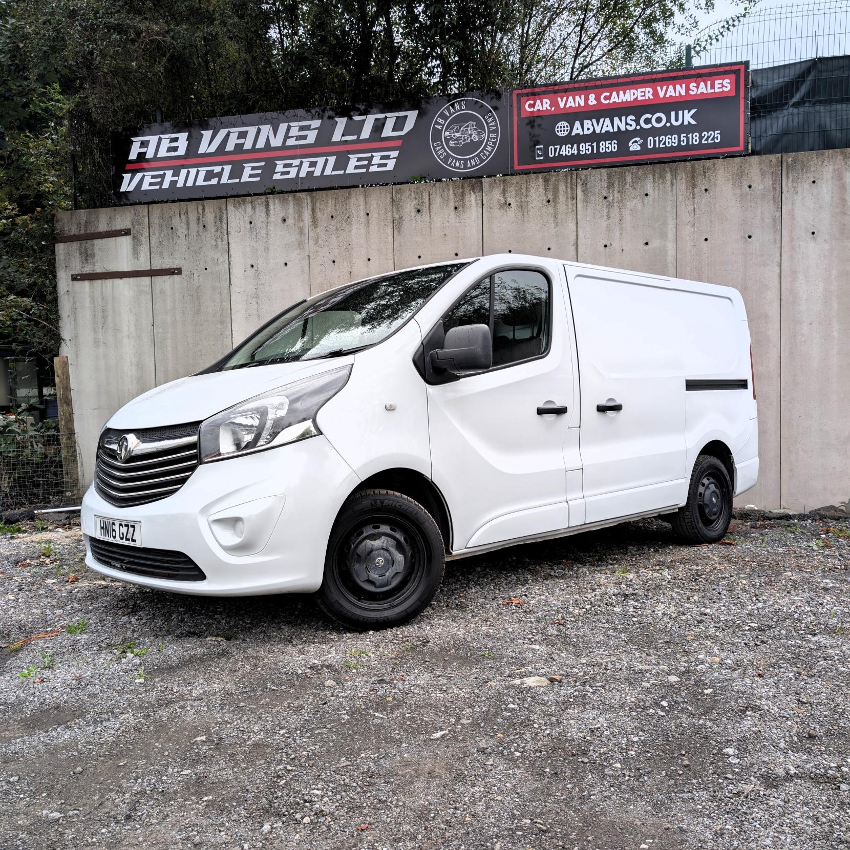Vauxhall Vivaro 1.6 CDTi 2700 Panel Van 5dr Diesel Manual L1 H1 Euro 5 (115 ps)