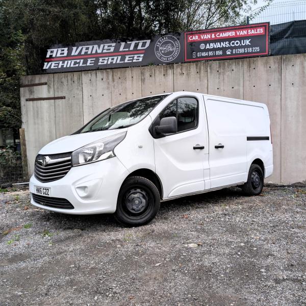 Vauxhall Vivaro 1.6 CDTi 2700 Panel Van 5dr Diesel Manual L1 H1 Euro 5 (115 ps)